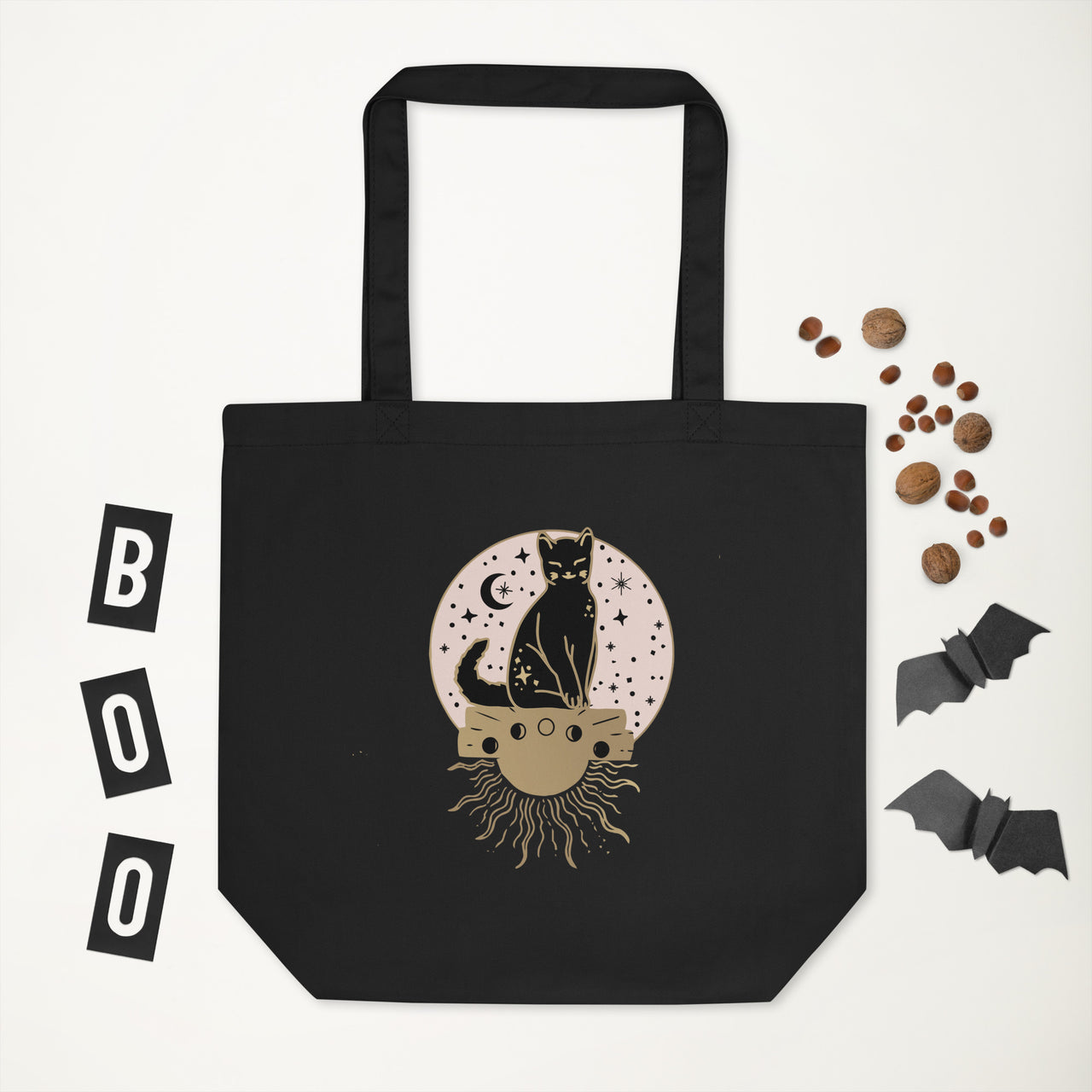 Cat & Sun Eco Tote Bag