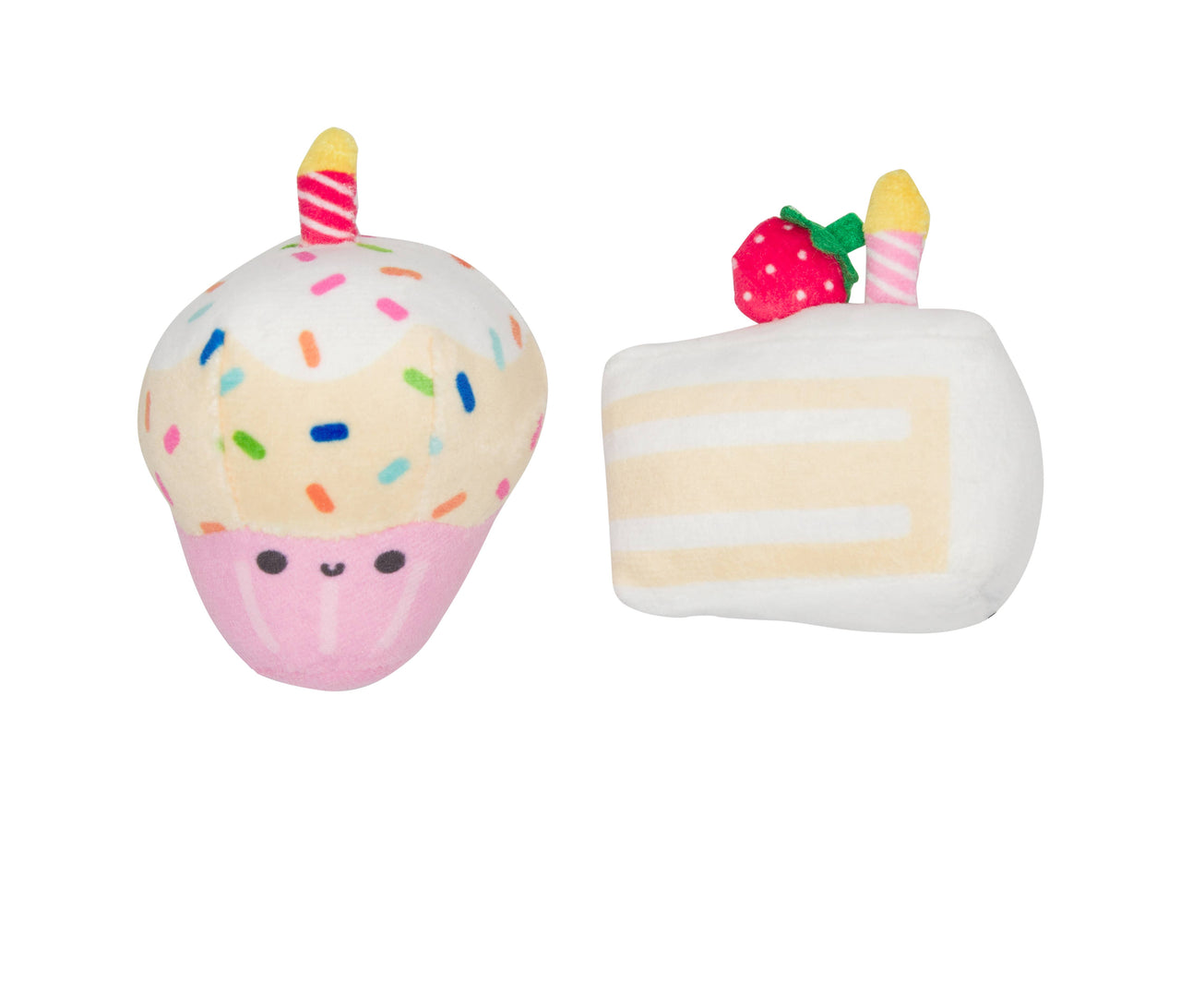 Birthday Cake Cat Toy Set