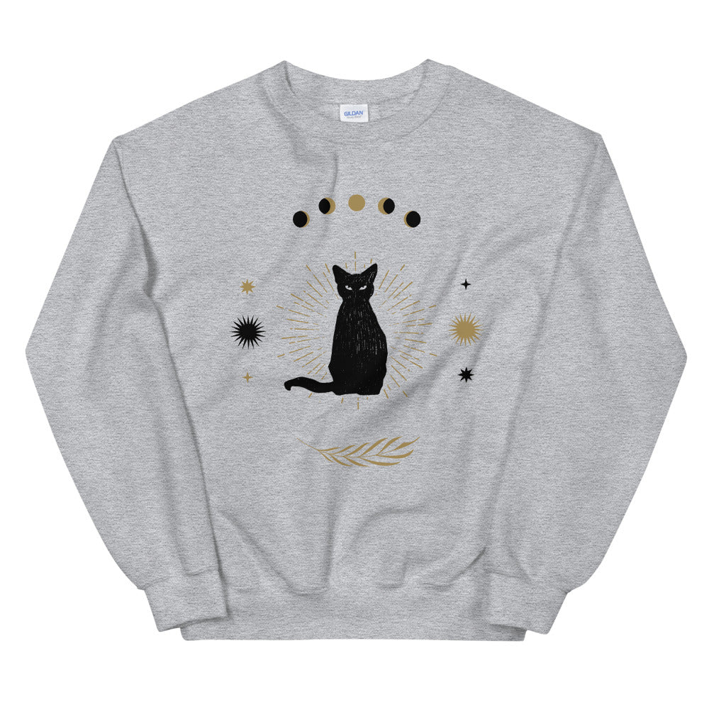 Mystical Cat Unisex Sweatshirt