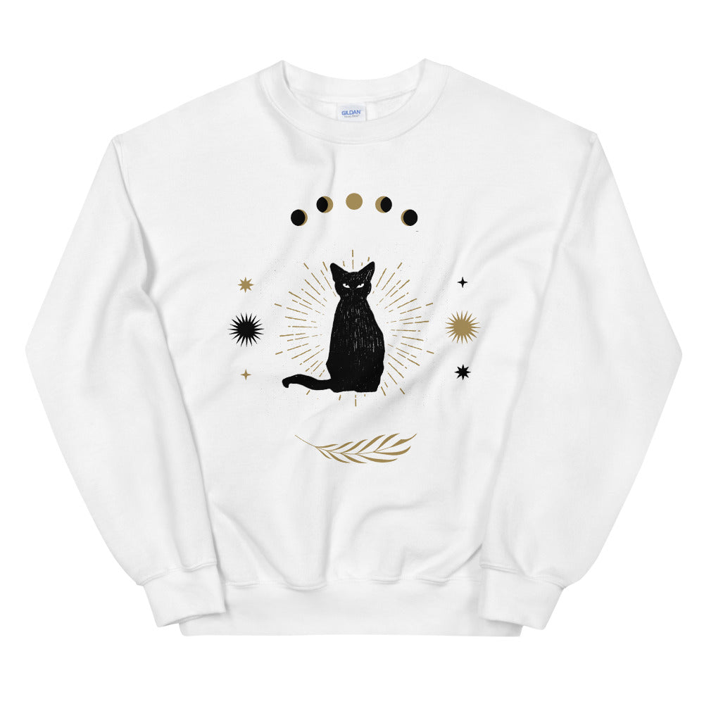 Mystical Cat Unisex Sweatshirt