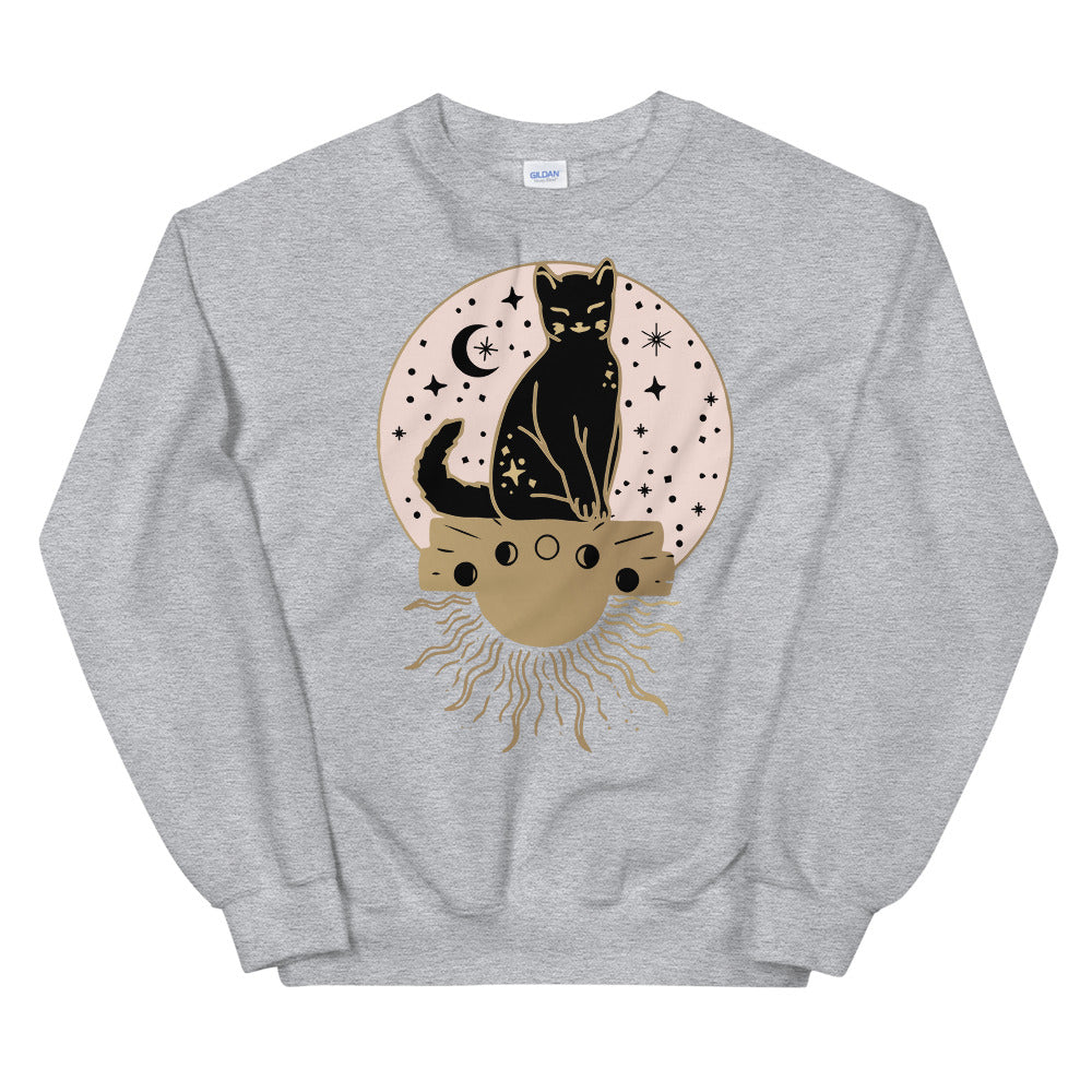 Cat & Sun Unisex Sweatshirt